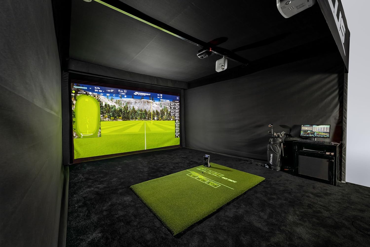 Enterprise Commercial Golf Simulator Enclosure
