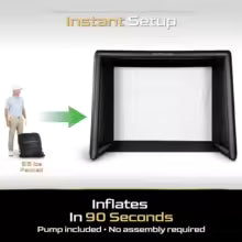 GoSports Commercial Grade Inflatable Golf Simulator